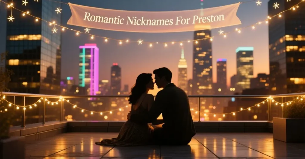 Romantic Nicknames For Preston