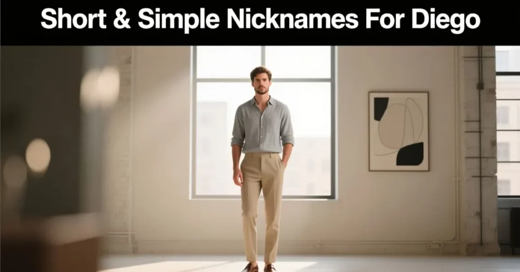  Short & Simple Nicknames For Diego