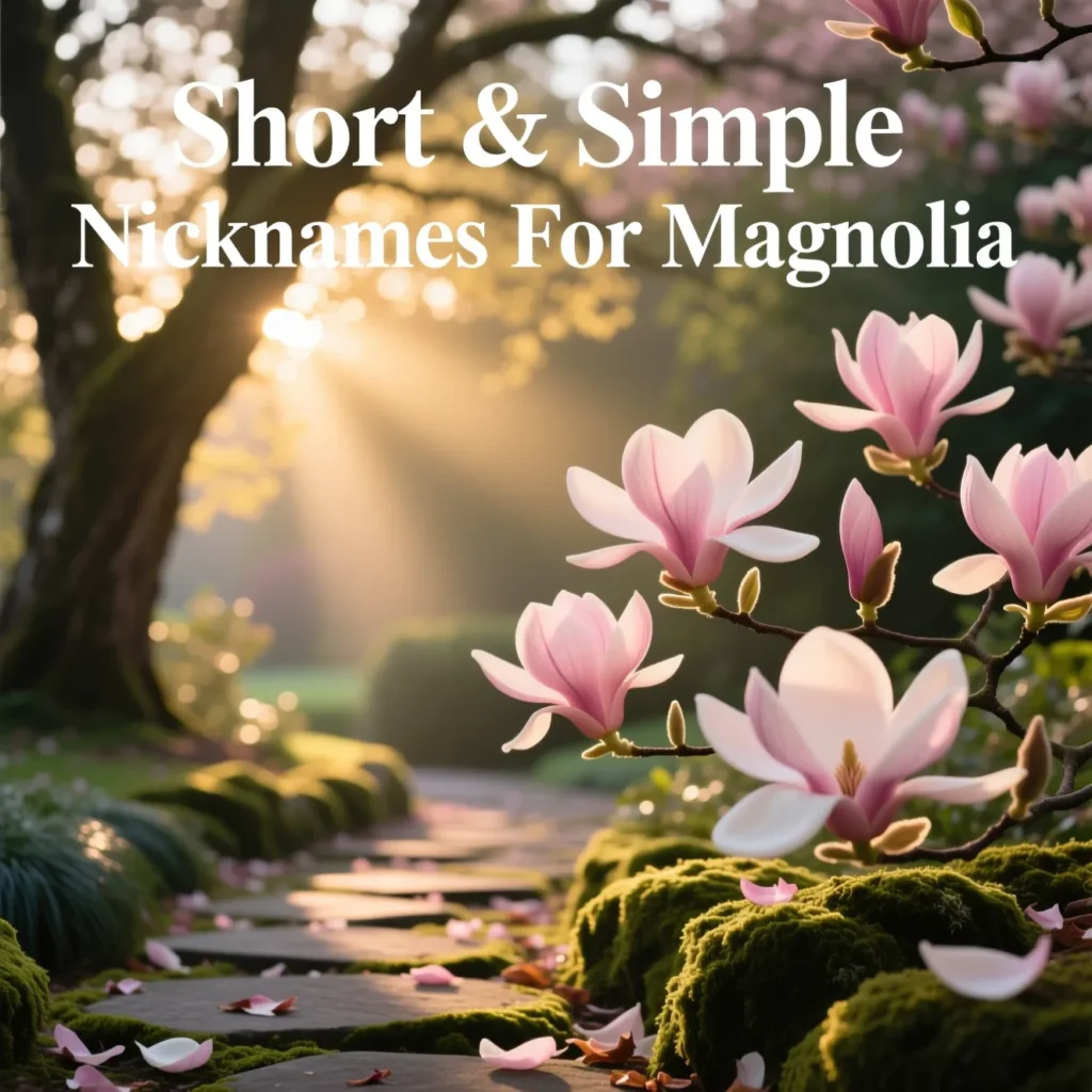 Short & Simple Nicknames For Magnolia