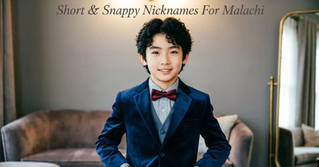 Short & Snappy Nicknames For Malachi 