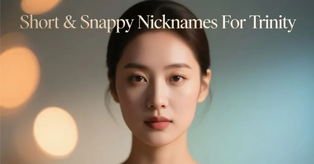 Short & Snappy Nicknames For Trinity