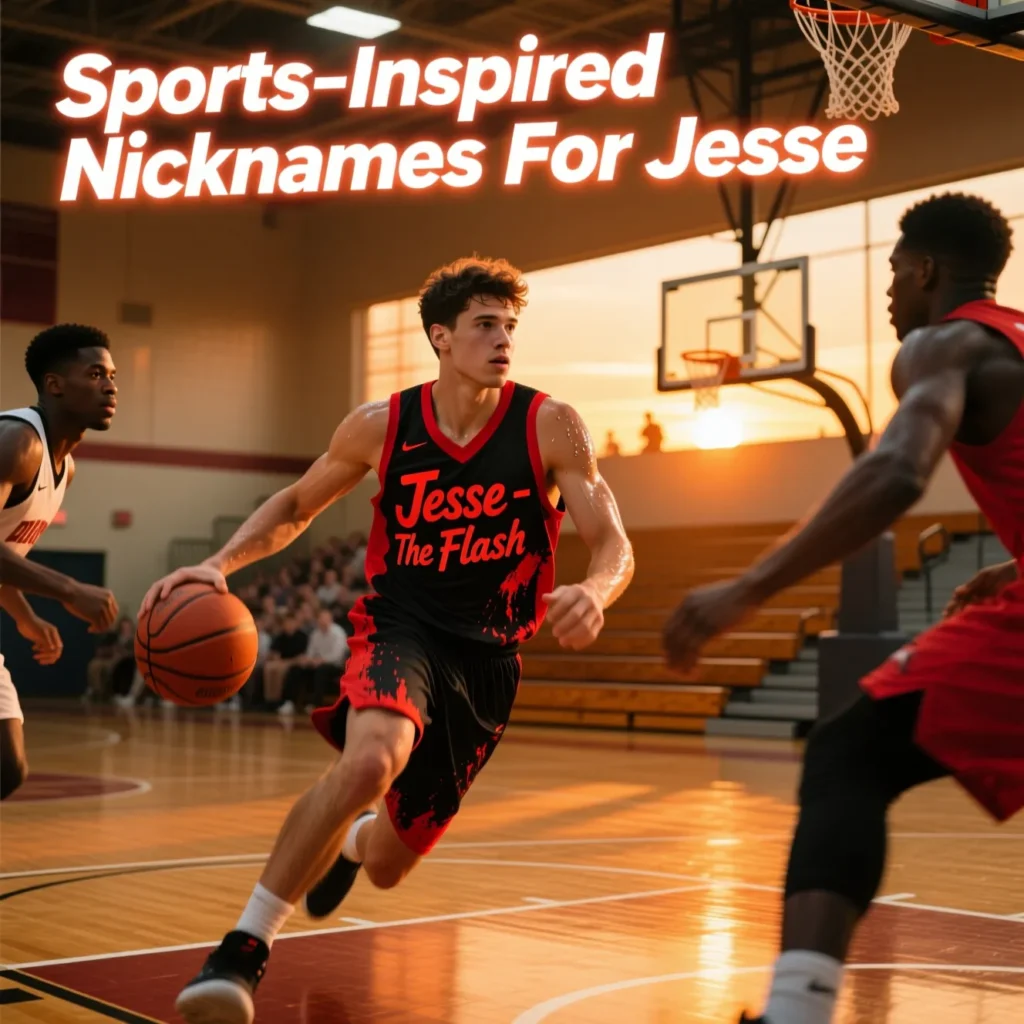 Sports-Inspired Nicknames For Jesse
