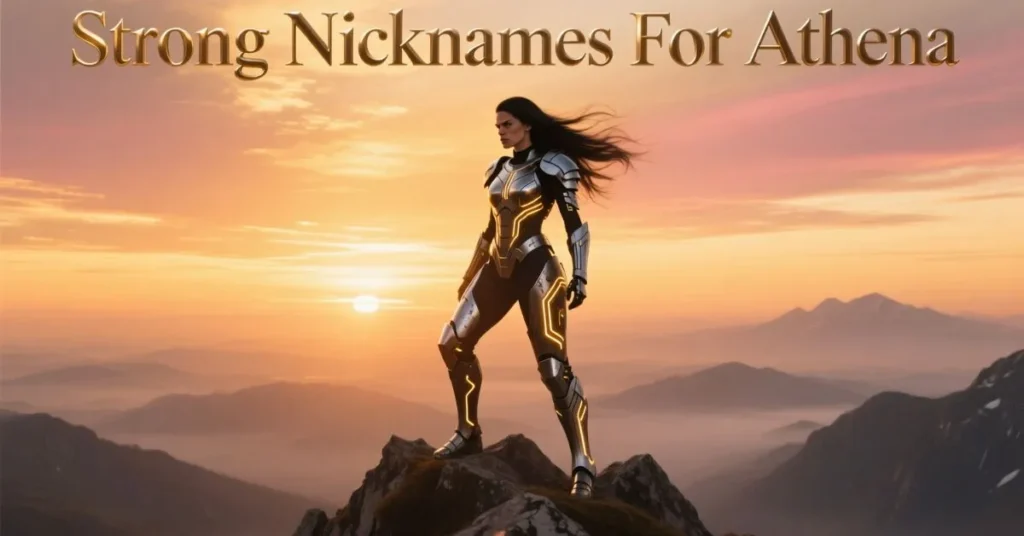 Strong Nicknames For Athena