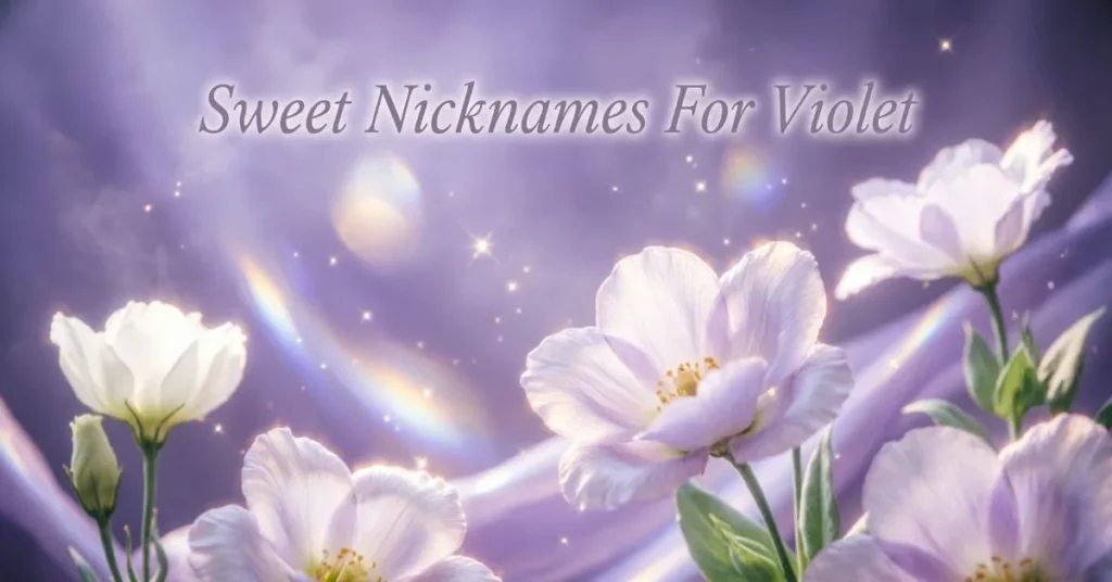 Sweet Nicknames For Violet