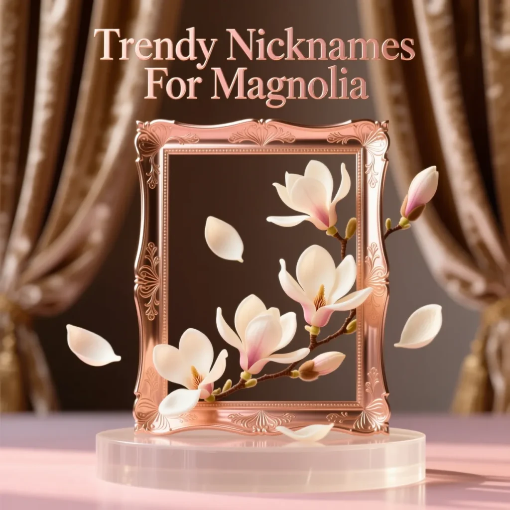 Trendy Nicknames For Magnolia