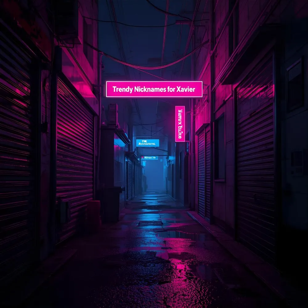 Trendy Nicknames For Xavier