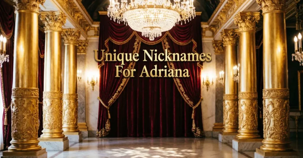 Unique Nicknames For Adriana 