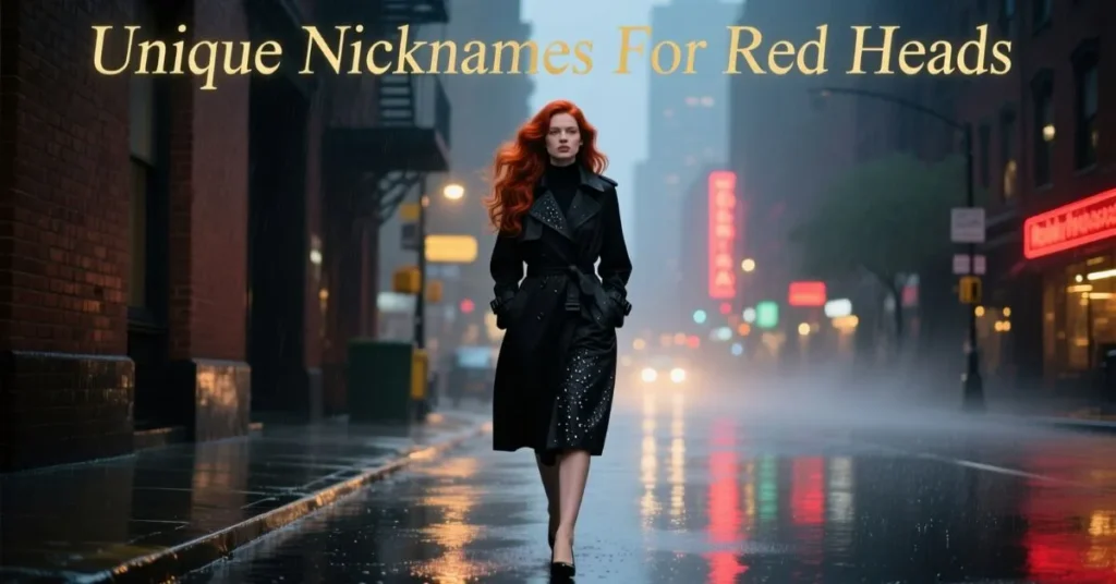 Unique Nicknames For Red Heads