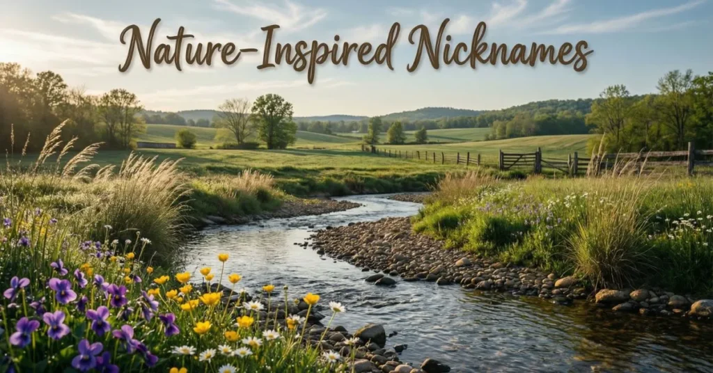 Nature-Inspired Nicknames