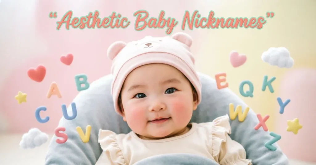 Aesthetic Baby Nicknames