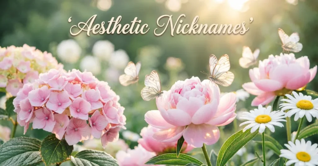 Aesthetic Nicknames