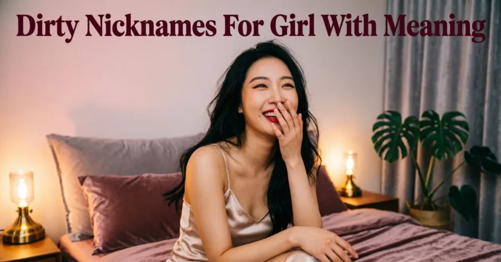 Dirty Nicknames For Girl With Meaning