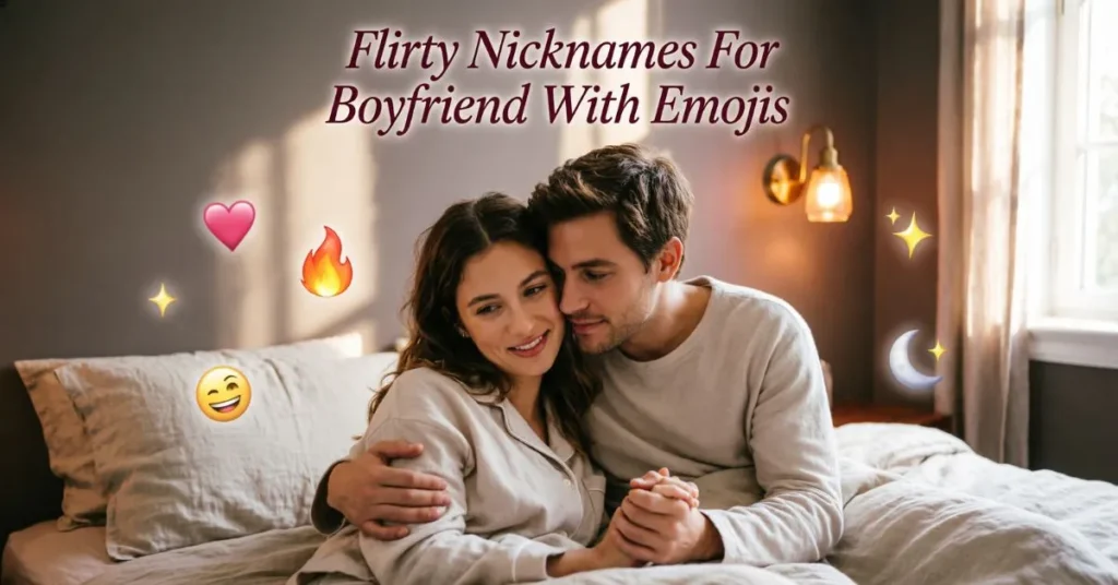 Flirty Nicknames For Boyfriend With Emojis