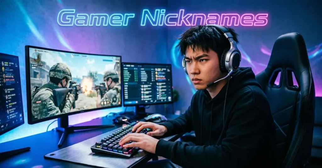 Gamer Nicknames