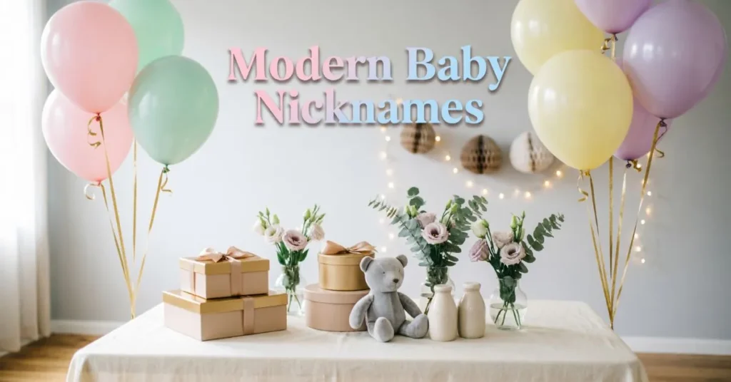 Modern Baby Nicknames