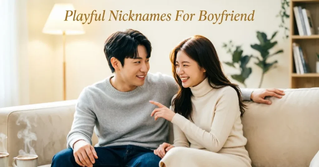 Playful Nicknames For Boyfriend