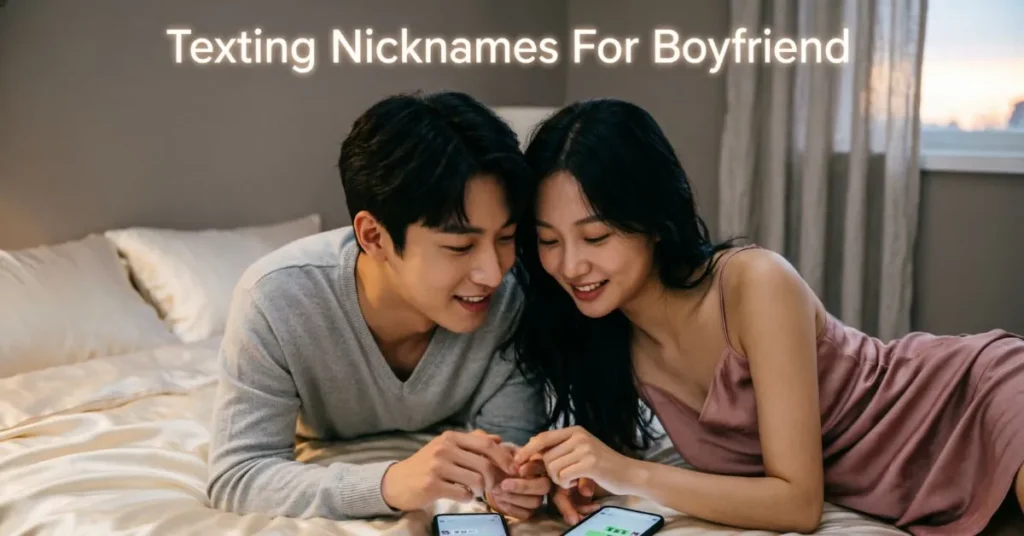 Texting Nicknames For Boyfriend