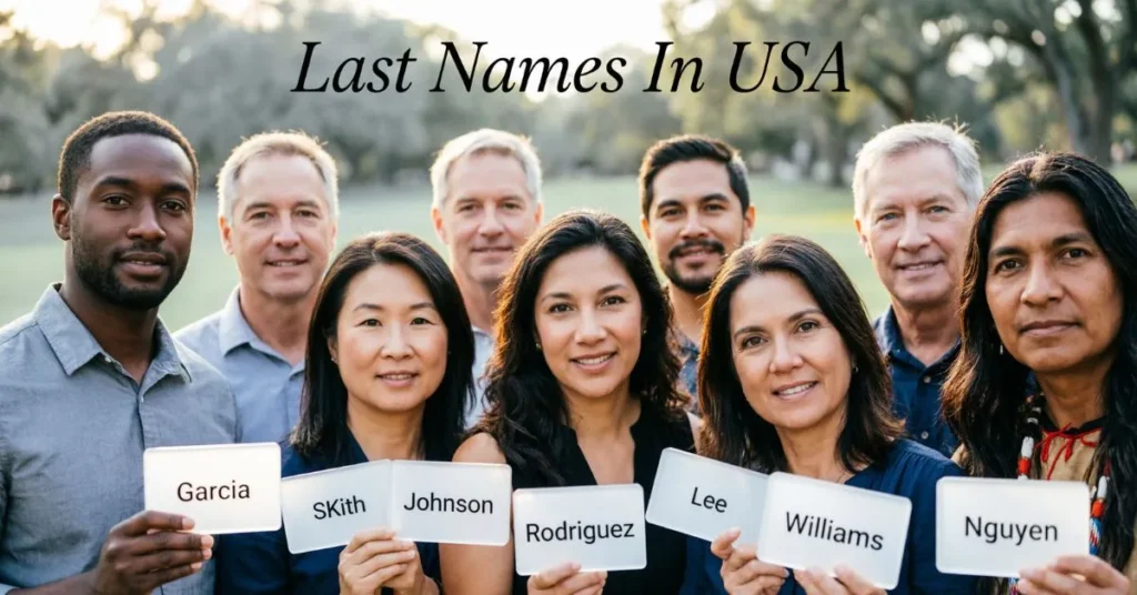 Last Names In USA