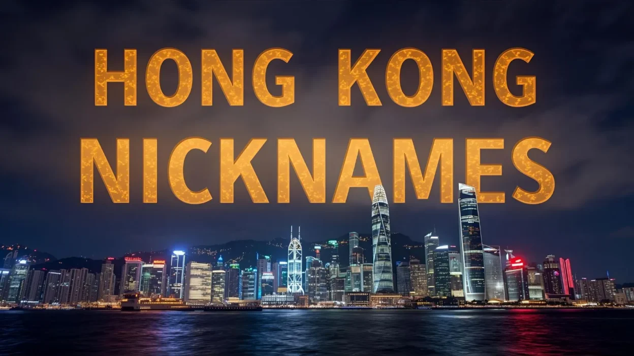 Hong Kong Nicknames