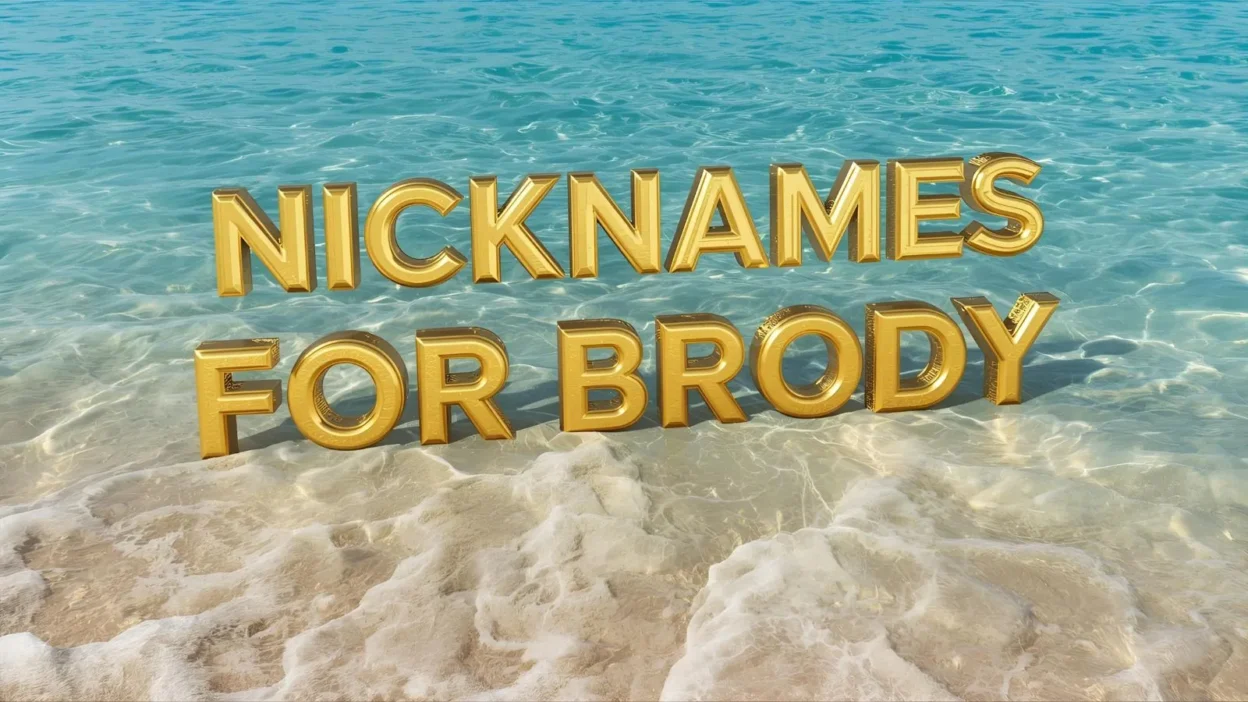 Nicknames For Brody