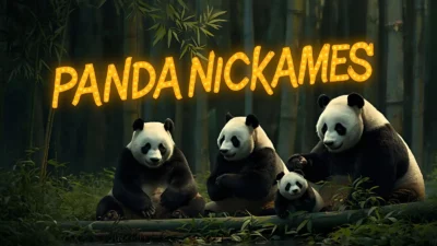 Panda Nicknames