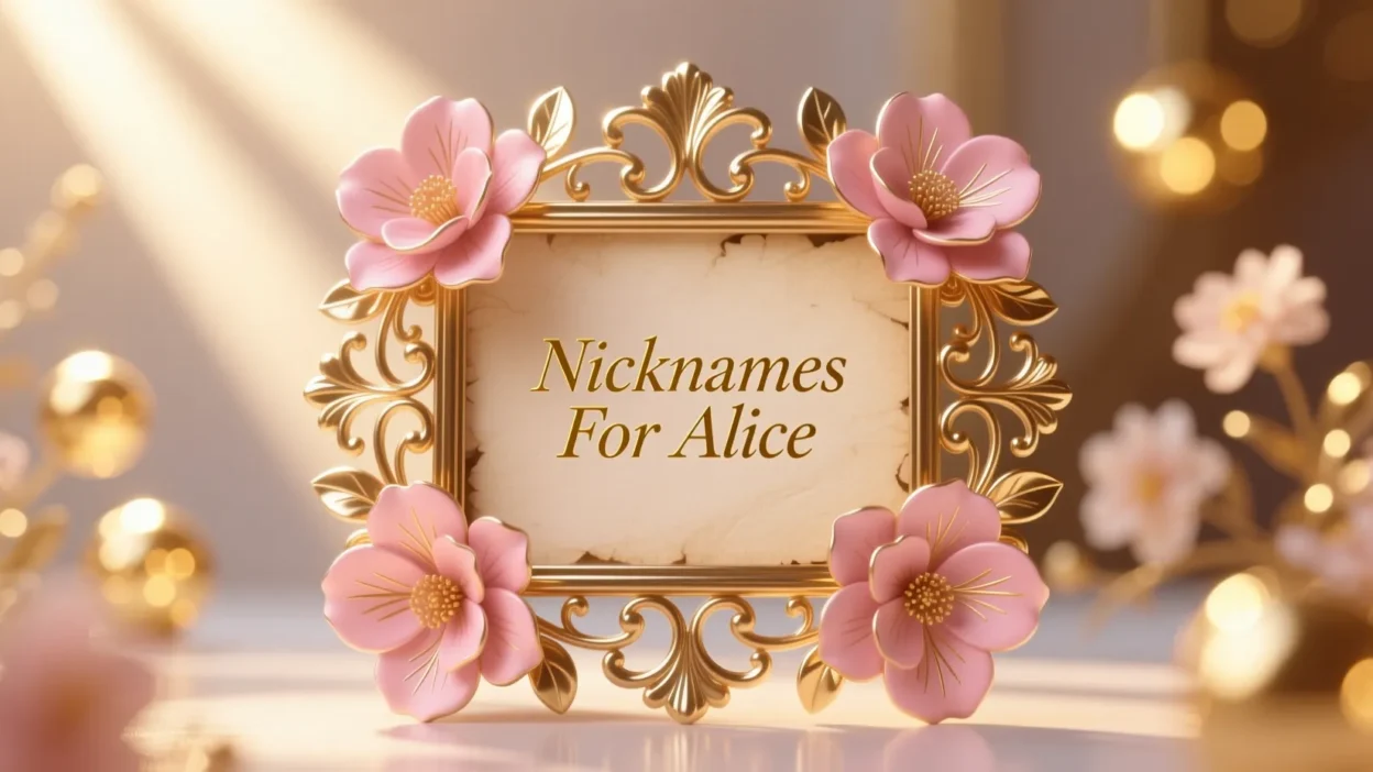 Nicknames For Alice