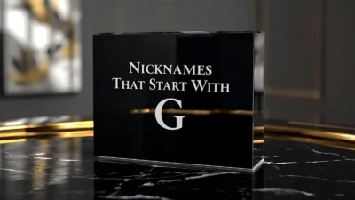 Nicknames That Start With G
