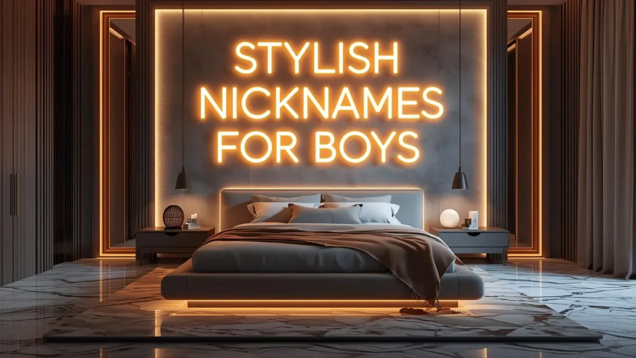 Stylish Nicknames For Boys