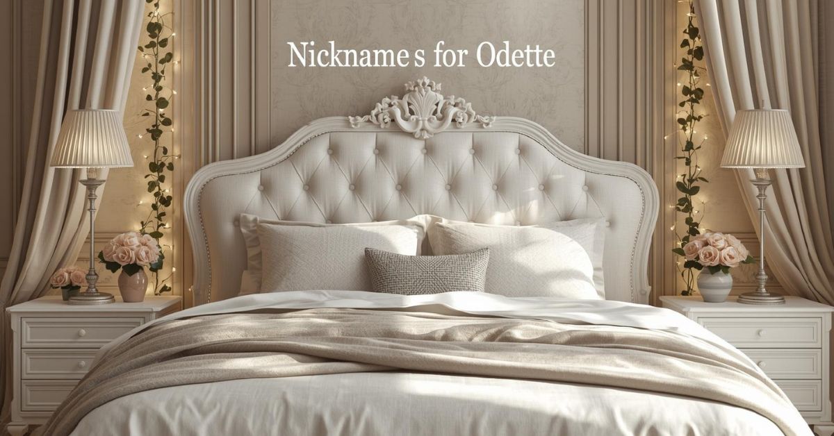 Nicknames For Odette