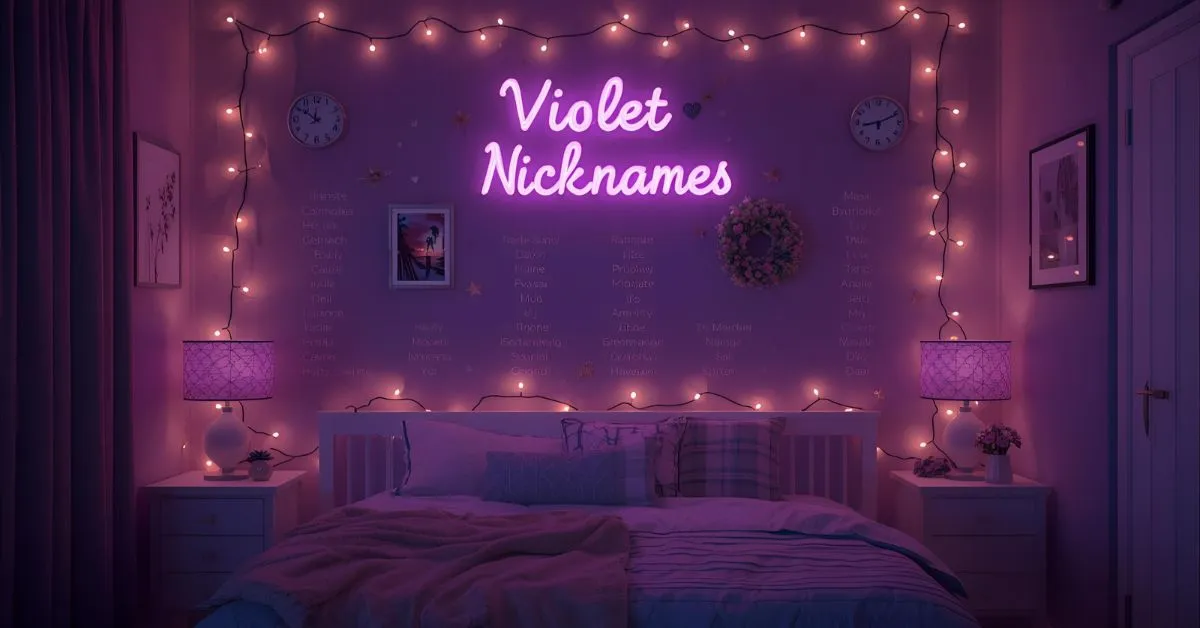 Violet Nicknames