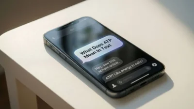 What Does ATP Mean In Text