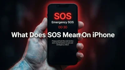 What Does SOS Mean On iPhone