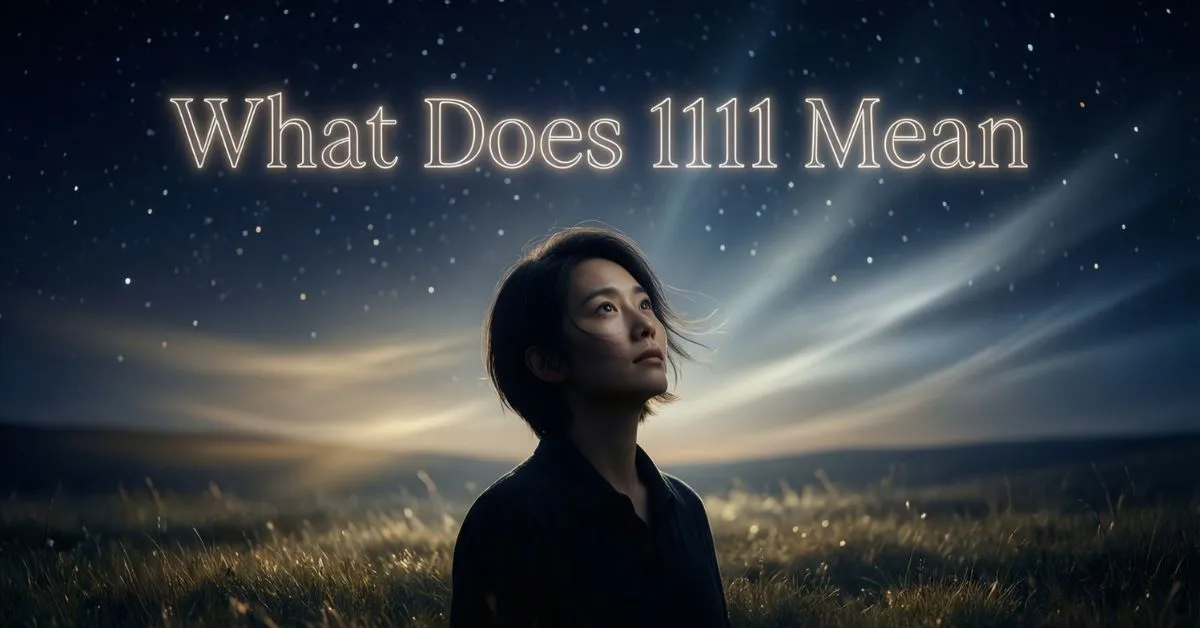 What Does 1111 Mean