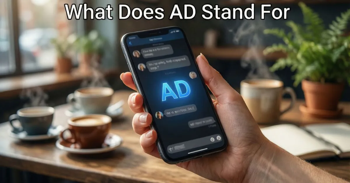 What Does AD Stand For