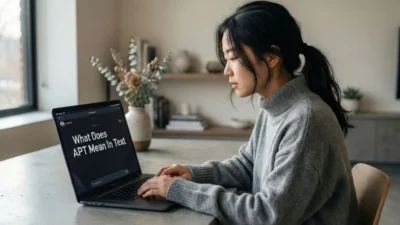 What Does APT Mean In Text