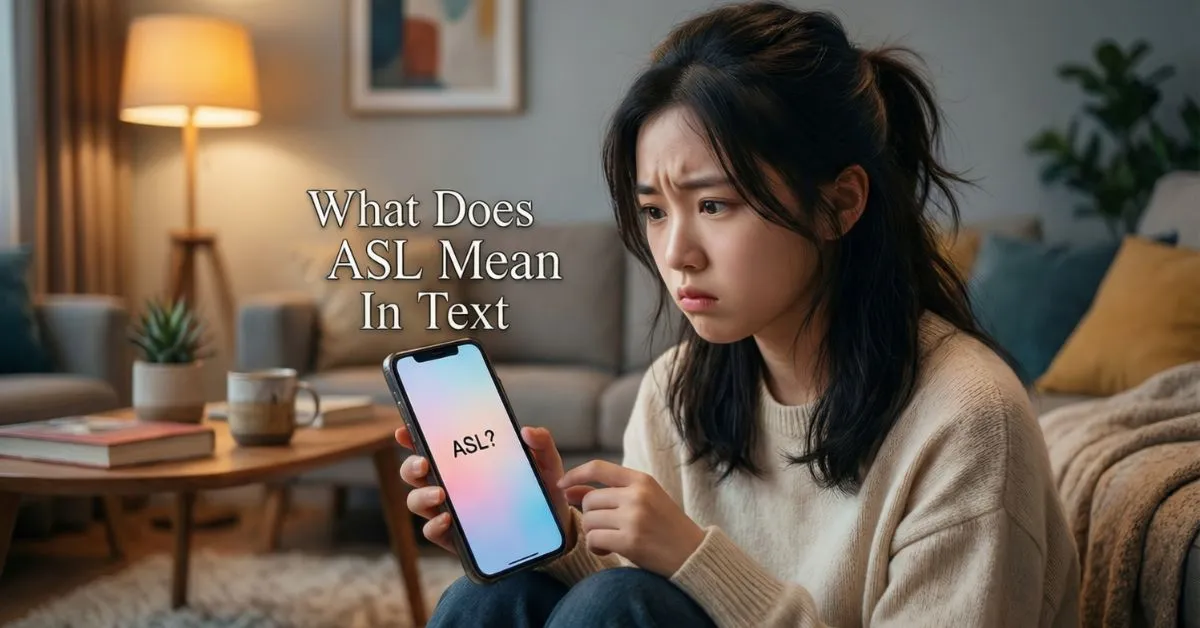 What Does ASL Mean In Text