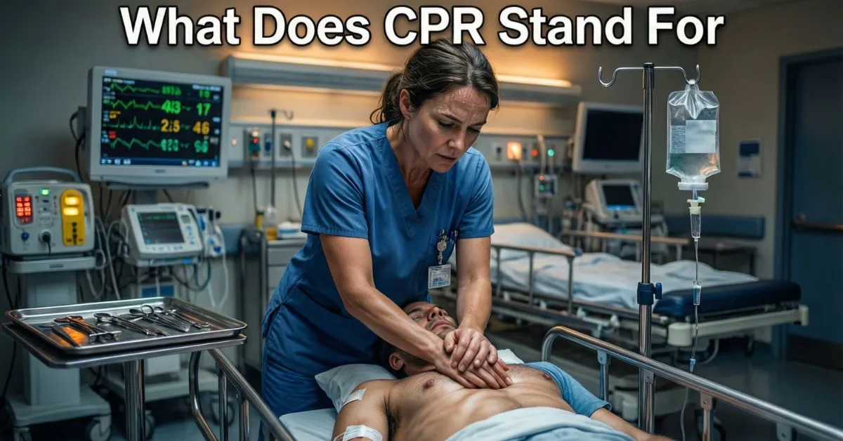 What Does CPR Stand For