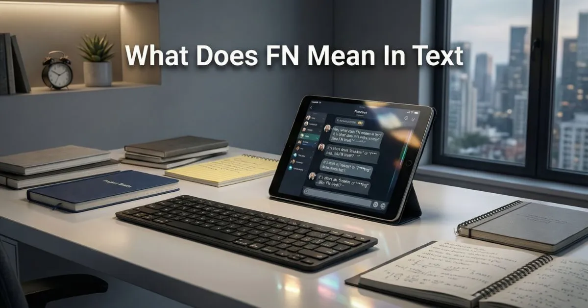 What Does FN Mean In Text