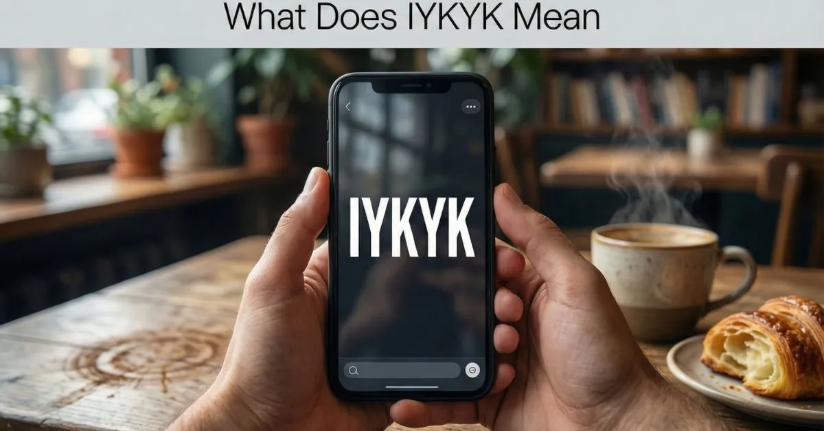 What Does IYKYK Mean