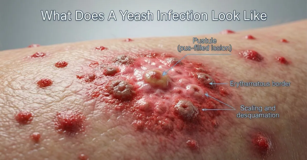 What Does A Yeast Infection Look Like