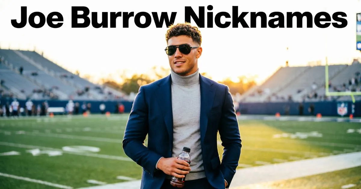 Joe Burrow Nicknames