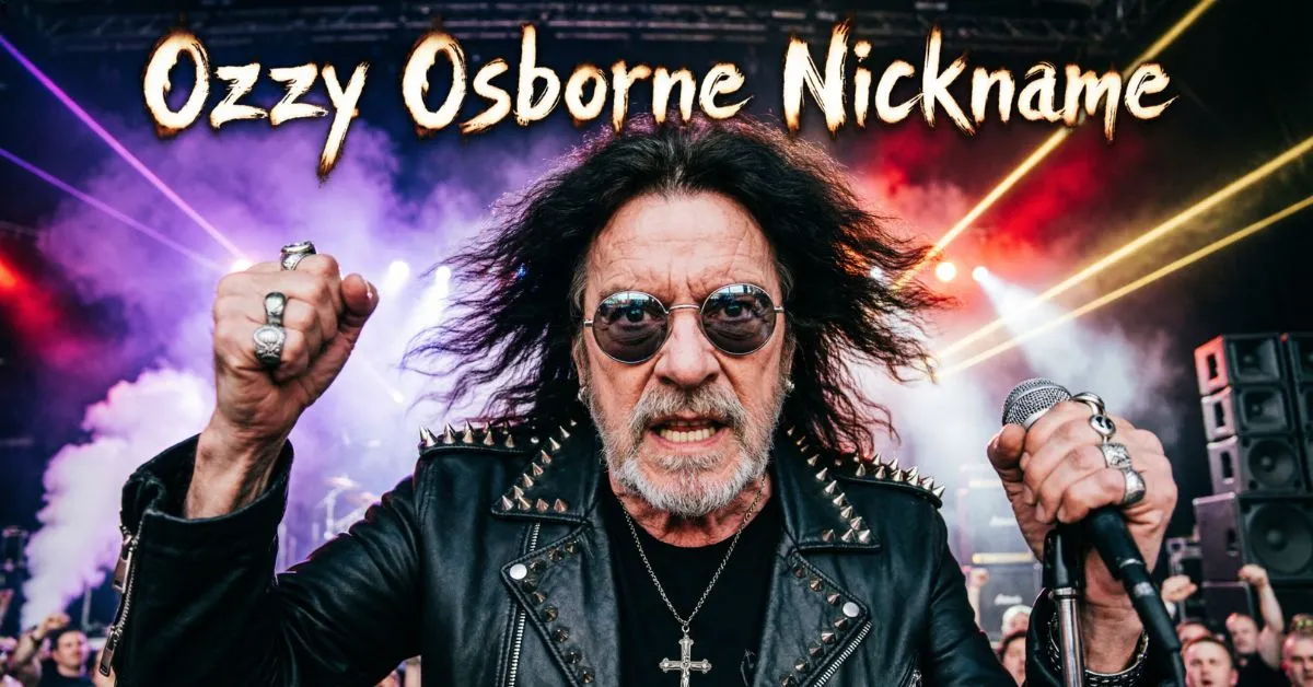 Ozzy Osbourne Nickname